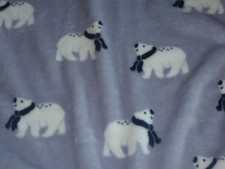 Flauschstoff eisbär grau gebraucht kaufen  Vlotho