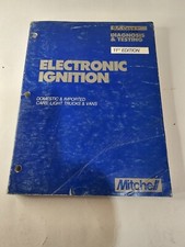 Caminhões leves manuais de injeção eletrônica Mitchell carros importados domésticos 11ª edição comprar usado  Enviando para Brazil