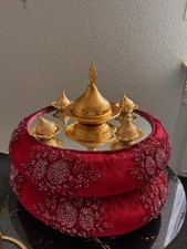 Elegantes hennatablett bordeau gebraucht kaufen  Rüdesheim am Rhein