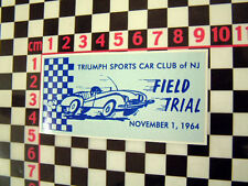 Nice Period Glass Decal for a Triumph TR2 TR3 TR4 TR4A Spitfire Herald Vitesse comprar usado  Enviando para Brazil
