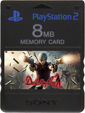 Usado, DEVIL MAY CRY 1 2 3 | CARTÃO DE MEMÓRIA PS2 SALVA | 100% Desbloqueado! Armas! Palcos! comprar usado  Enviando para Brazil