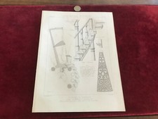 Antique architect engraving d'occasion  Expédié en Belgium