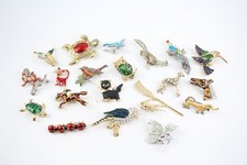 Animal brooches enamel for sale  LEEDS