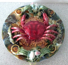 Vintage majolica crab for sale  WISBECH