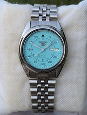 vintage Seiko 5 automático 7s26 militar mostrador azul água relógio masculino Japão comprar usado vintage Seiko 5 automático 7s26 militar mostrador azul água relógio masculino Japão comprar usado  Enviando para Brazil