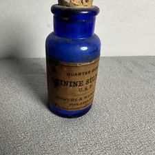 Antique quinine sulphate for sale  Armstrong