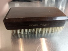 Pincel de cerdas puras de ébano natural vintage Gibson EUA comprar usado  Enviando para Brazil