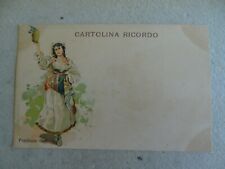 Costumi napoletani cartolina usato  Napoli