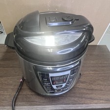 Panela de pressão elétrica XL 6 quartos PC-TR16 prata aço inoxidável testada, usado comprar usado  Enviando para Brazil