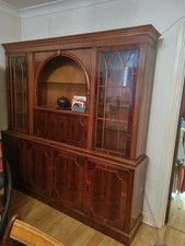 Yew display cabinet for sale Yew display cabinet for sale  RAYLEIGH