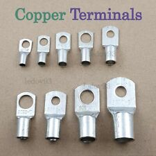 Terminais de tubo de cobre cabo de solda a bateria conector terminal anel de encaixe crimpagem comprar usado  Enviando para Brazil