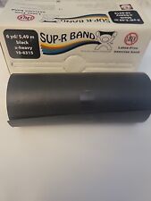 Rolo de banda de exercício sem látex Sup-R, comprimento de 6 jardas, preto-X-pesado 10-6315 - NOVO comprar usado  Enviando para Brazil