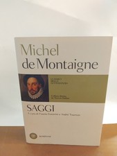 Michel montaigne saggi usato  Italia
