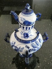 Vintage gzhel russian for sale  HEREFORD