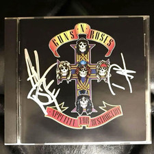 CD autografado Guns N Roses Appetite for Destruction comprar usado  Enviando para Brazil