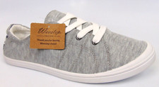 NOVO! Tênis Weestep Feminino Elástico Slip On Casual Tamanho 10.5 M, Cinza comprar usado  Enviando para Brazil