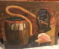 Vtg oil painting for sale  Ormond Beach