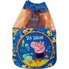 Mochila George Pig água-viva crianças meninos bolsa de natação cordão bolsas esportivas azul, usado comprar usado  Enviando para Brazil