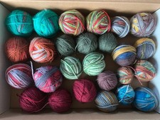 Sockenwolle fach restepaket gebraucht kaufen  Marienhafe