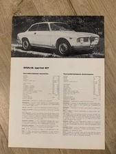 alfa romeo giulia sprint for sale alfa romeo giulia sprint for sale  SHEFFIELD