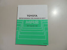 Toyota mr2 service gebraucht kaufen  Fruerlund,-Engelsby, Tastrup