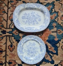 Antique blue white for sale  LONDON