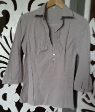 Camicia cotone quadretti usato  Torino