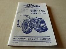 Tracteur motoculteur staub d'occasion  Pont-d'Ain