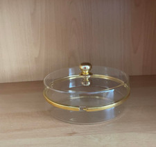 Glas schale deckel gebraucht kaufen  Deutschland