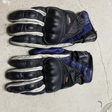 Motorrad handschuhe leder gebraucht kaufen  Hamburg