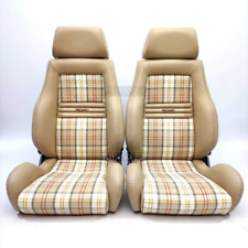【1 PAR】AUTÊNTICO RECARO LSB TAN TARTAN Muito Bom Estado comprar usado  Enviando para Brazil