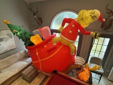 Foot christmas airblown d'occasion  Expédié en Belgium