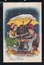 Cartolina buon natale usato  Italia