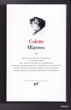 Colette oeuvres tome d'occasion  Pézenas