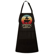 Usado, Avental impermeável para churrasco Smoke Meat Everyday Brisket Lovers comprar usado  Enviando para Brazil