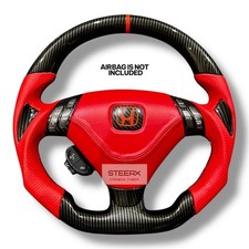 Volante de fibra de carbono JDM compatível com Honda Accord CL7 CL9 Acura TSX 2003-2008, usado comprar usado  Enviando para Brazil