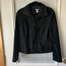 Black swede leather for sale  Arlington