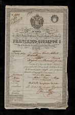 Documento antico lascia usato  Firenze