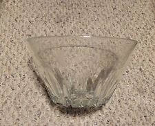 crystal salad bowl for sale  Monroe