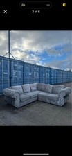 Crush velvet corner for sale  OLDHAM