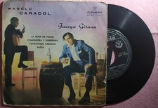 7" MANOLO CARACOL - Juerga Gitana - Columbia ECGE 71252 - SPAIN - EP (G+/EX) comprar usado  Enviando para Brazil