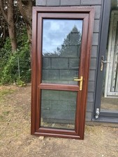 Rosewood brown door for sale  CHICHESTER
