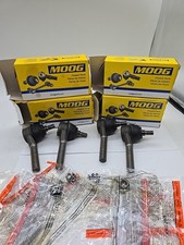 Usado, Moog Tie Rod Ends conjunto de 4 extremidades frontais para motorista e passageiro lateral para Chevy ES323L ES323R comprar usado  Enviando para Brazil