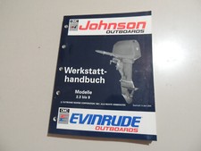 Werkstatthandbuch johnson evin gebraucht kaufen  Fruerlund,-Engelsby, Tastrup