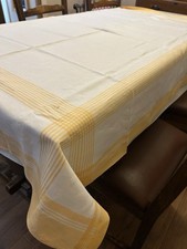 Vintage white tablecloth for sale  ARROCHAR