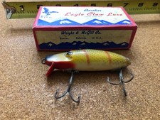 Caixa de isca de pesca garra de águia vintage com plugue de isca para robalo ec#2 comprar usado  Enviando para Brazil