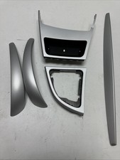 06-13 BMW 1 Series E82 128i 135i alumínio glaciar prata conjunto de acabamento interior *NOTA comprar usado  Enviando para Brazil