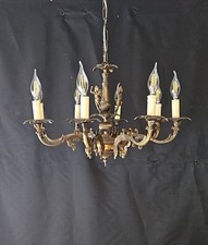 Lampadario medio ottone usato  Sant Ambrogio di Valpolicella