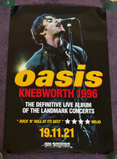 Oasis knebworth 1996 for sale  BRISTOL