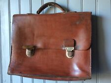 Cartable vintage cuir d'occasion  Saint-Malo